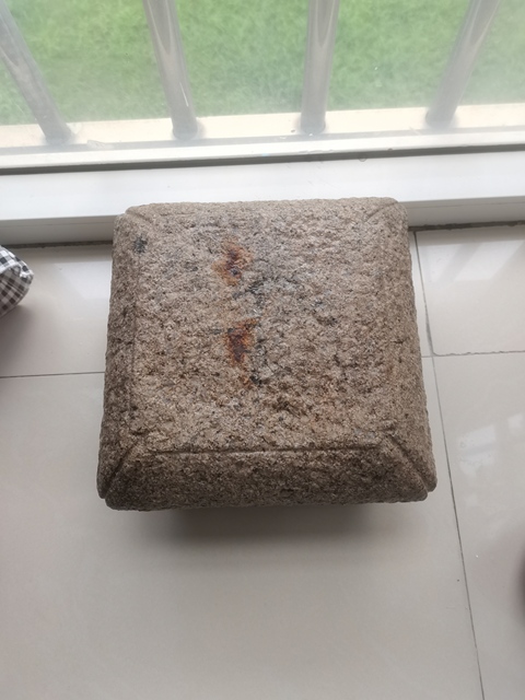 古玩雜項石座真品鑒賞圖