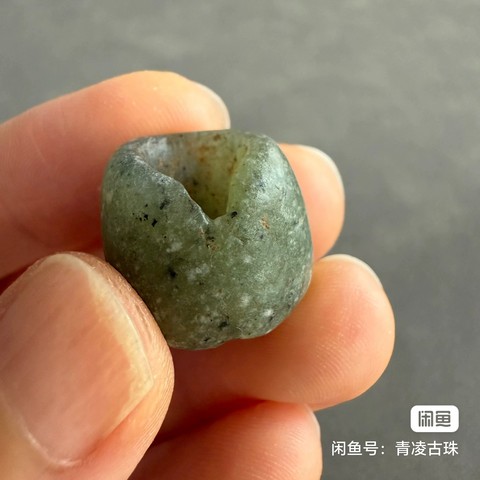 古玩玉器玉剁珠真品鑒賞圖