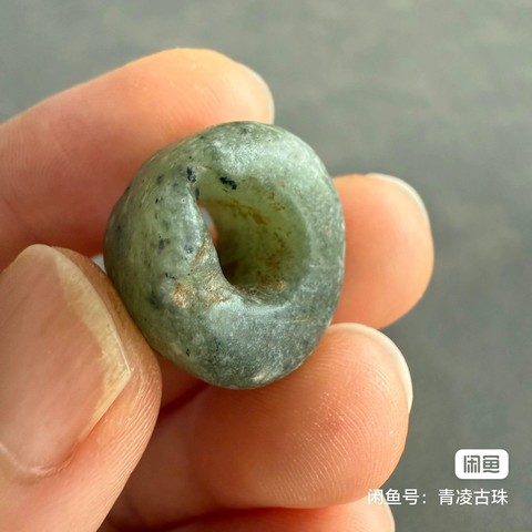 古玩玉器玉剁珠真品鑒賞圖