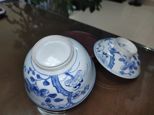 古玩陶瓷青花蓋碗拍賣，當前價格888元