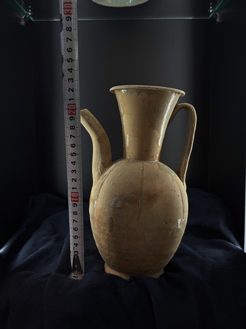 古玩陶瓷北宋影青瓜棱執(zhí)壺真品鑒賞圖