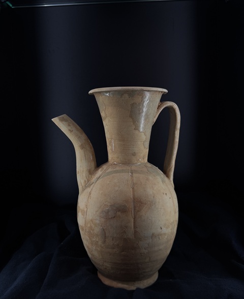 古玩陶瓷北宋影青瓜棱執(zhí)壺真品鑒賞圖