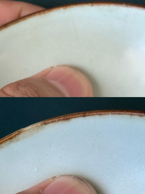 古玩陶瓷清·順治一葉知秋詩文青花盤拍賣，當前價格1300元