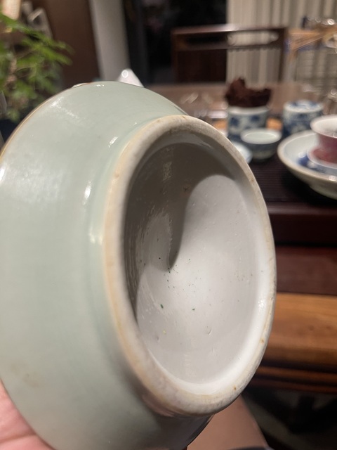 古玩陶瓷清中廣彩器真品鑒賞圖