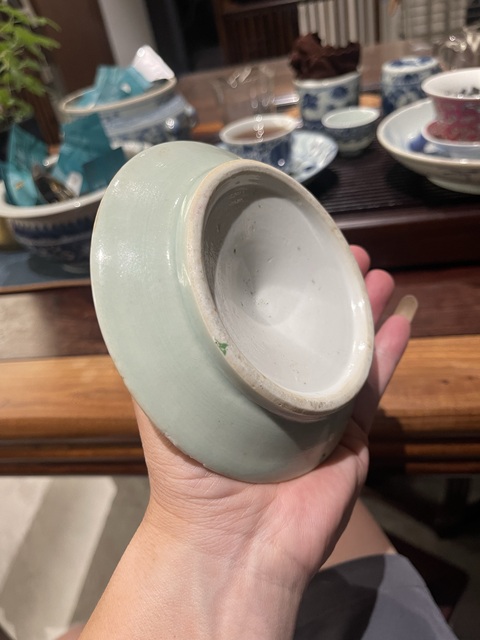 古玩陶瓷清中廣彩器真品鑒賞圖