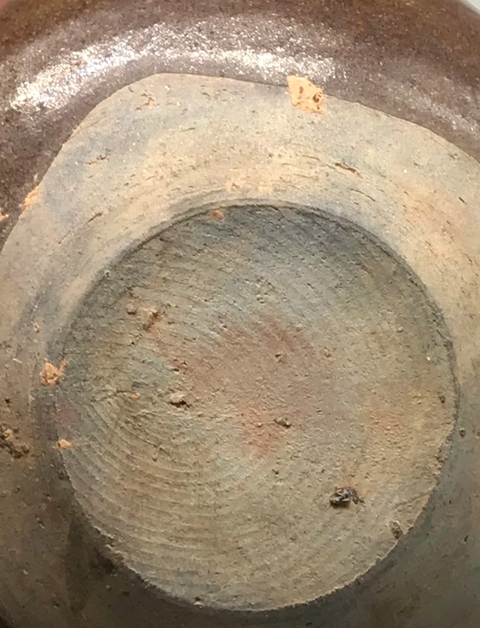 古玩陶瓷湖田窯褐釉茶入真品鑒賞圖