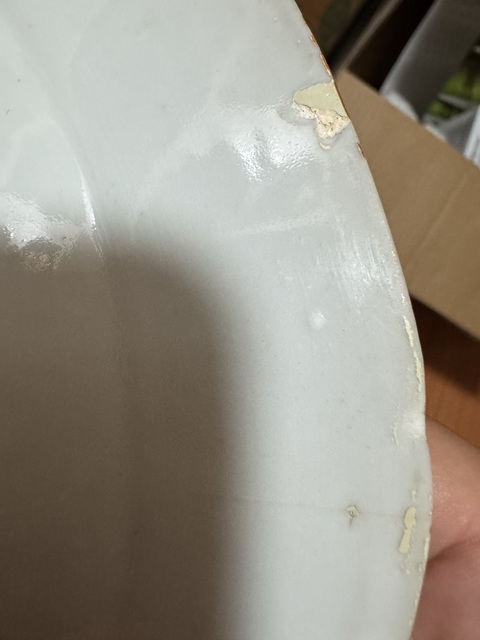 古玩陶瓷廣彩人物故事盤真品鑒賞圖