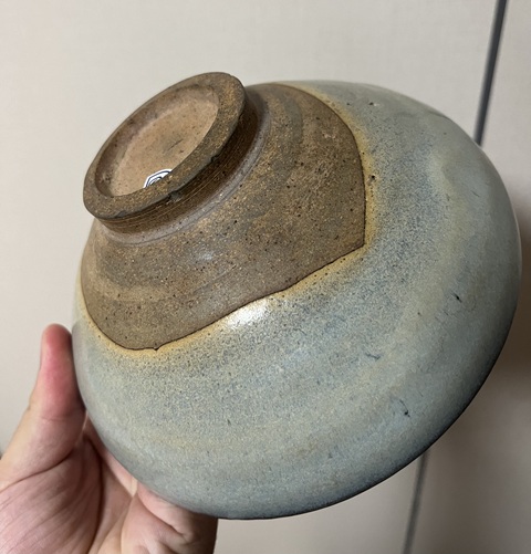古玩陶瓷元代鈞窯大碗真品鑒賞圖