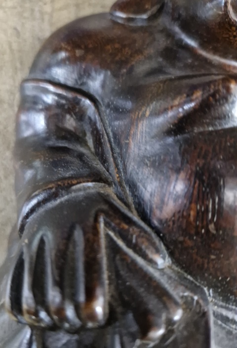 古玩雜項木雕造像真品鑒賞圖