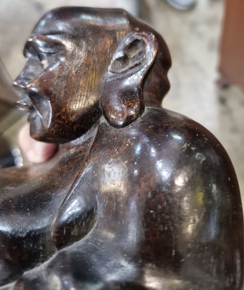 古玩雜項木雕造像真品鑒賞圖