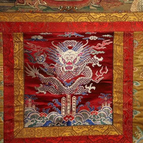 古玩雜項唐卡真品鑒賞圖