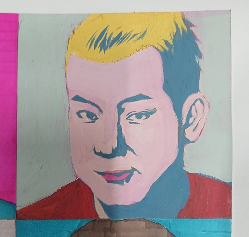 古玩字畫江西青年油畫藝委會副主任羅瑤人物拍賣,當前價格499元