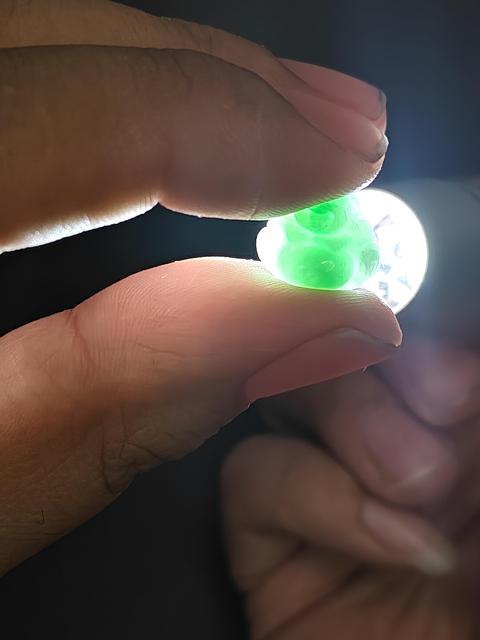 古玩玉器天然翡翠“佛公”掛件拍賣，當前價格1元