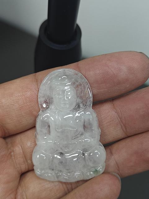 古玩玉器觀音拍賣，當前價格0元