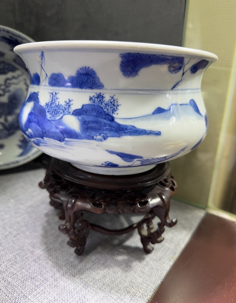 古玩陶瓷青花爐真品鑒賞圖