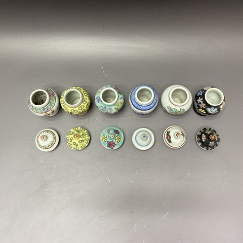 古玩陶瓷創匯·小將軍罐·一組六只拍賣，當前價格239元
