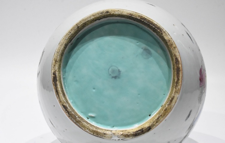 古玩陶瓷八仙圖粉彩瓶真品鑒賞圖