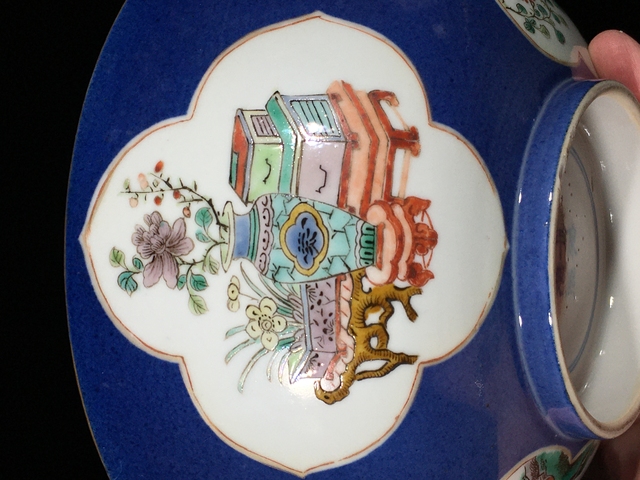 古玩陶瓷晚清碗真品鑒賞圖
