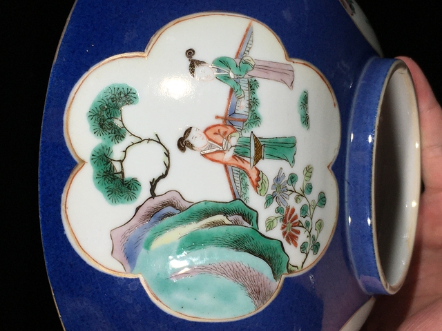 古玩陶瓷晚清碗真品鑒賞圖