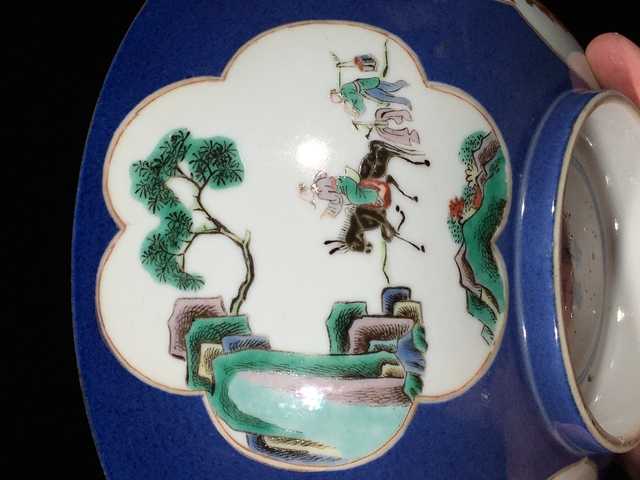 古玩陶瓷晚清碗真品鑒賞圖