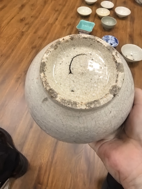 古玩陶瓷哥釉缽真品鑒賞圖