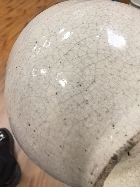 古玩陶瓷哥釉缽真品鑒賞圖