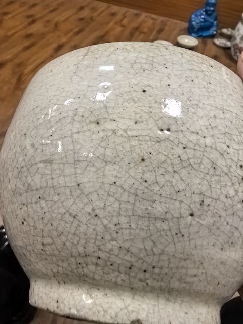 古玩陶瓷哥釉缽真品鑒賞圖