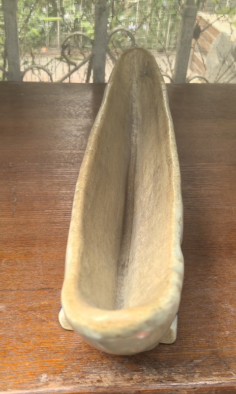 古玩陶瓷山水紋青花藥碾真品鑒賞圖