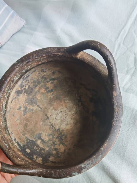 古玩銅器銅爐真品鑒賞圖