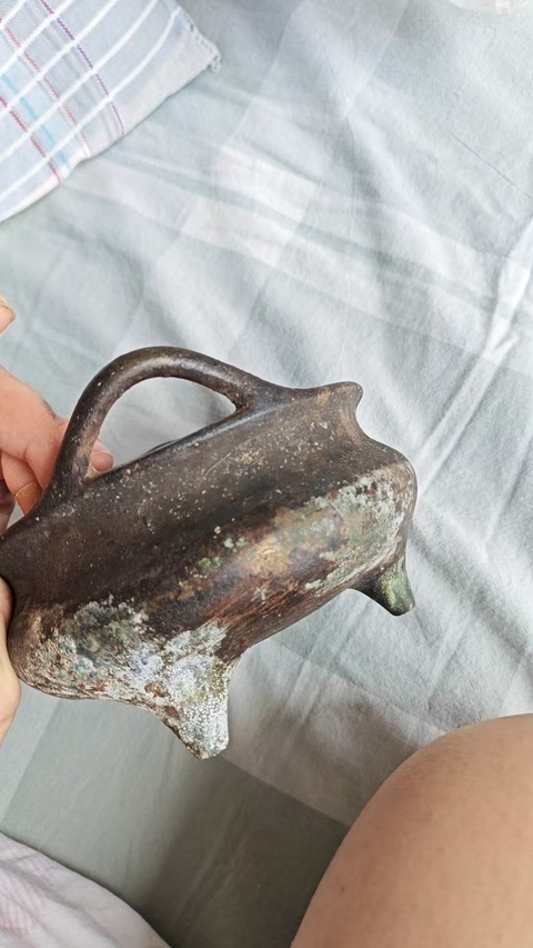 古玩銅器銅爐真品鑒賞圖
