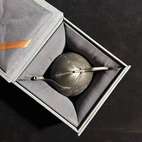 古玩銅器錫制倒流壺真品鑒賞圖