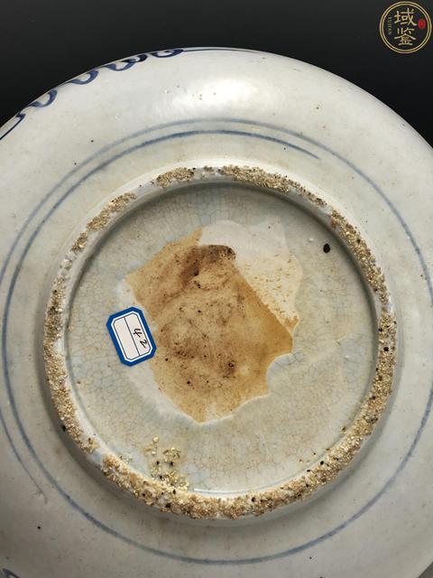 古玩陶瓷明晚·青花花鳥紋大盤拍賣，當前價格58000元