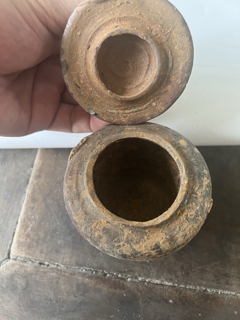 古玩陶瓷塔式罐拍賣，當前價格50元