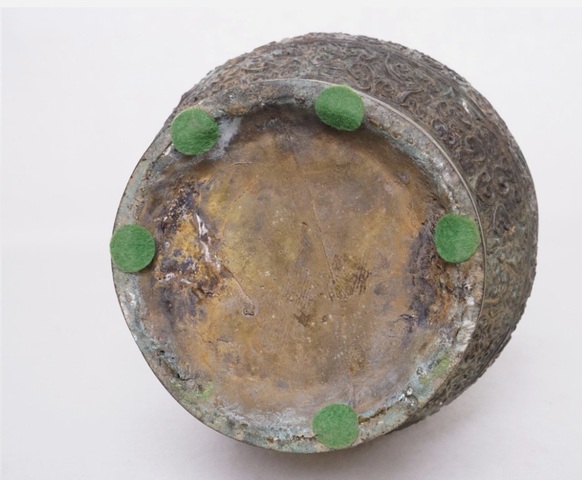 古玩銅器銅尊真品鑒賞圖