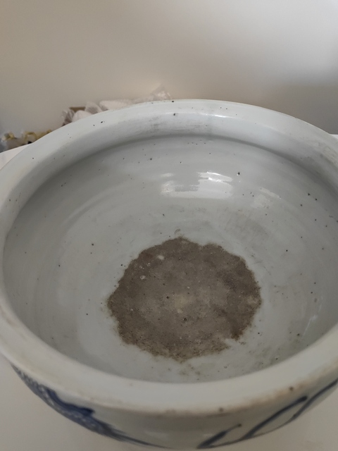 古玩陶瓷康熙青花龍紋香爐拍賣，當前價格3000元