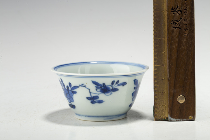 古玩陶瓷清康熙·青花花卉紋杯拍賣，當(dāng)前價(jià)格324元