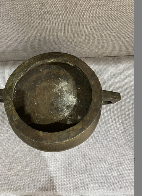 古玩雜項雙耳香爐真品鑒賞圖