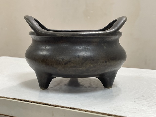 古玩銅器銅爐真品鑒賞圖