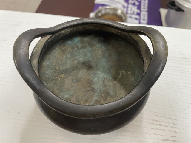 古玩銅器銅爐真品鑒賞圖