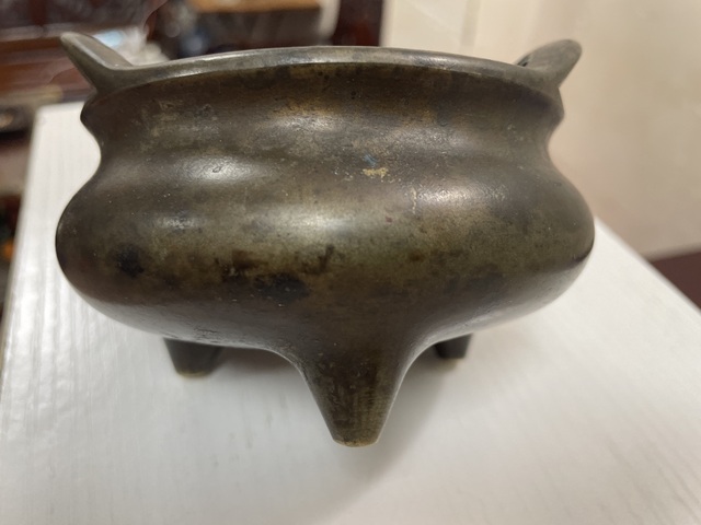 古玩銅器銅爐真品鑒賞圖