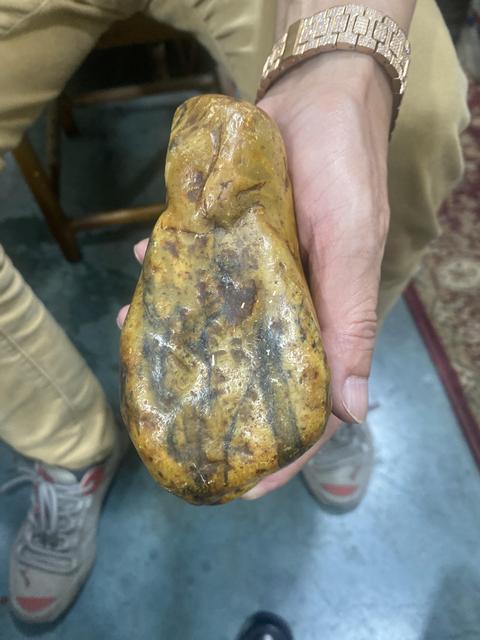 古玩雜項石頭真品鑒賞圖