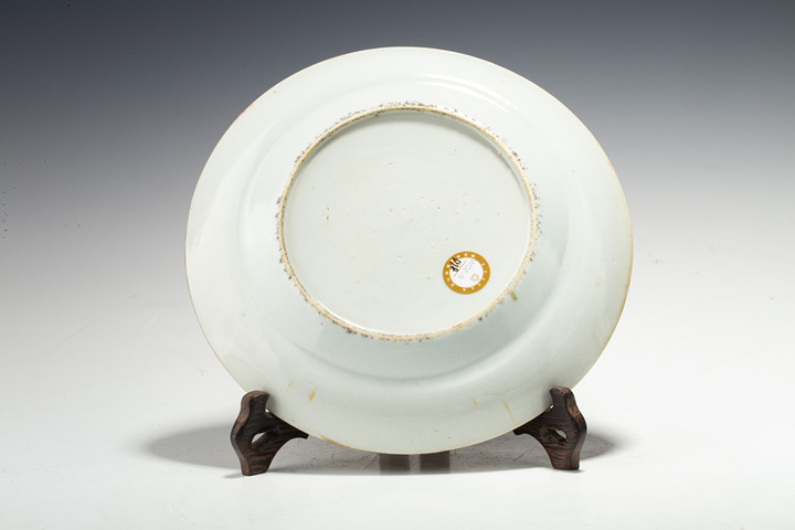 古玩陶瓷清晚·廣彩人物故事紋折腰盤
真品鑒賞圖