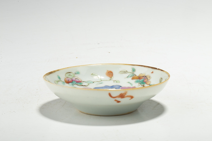 古玩陶瓷清晚·粉彩花卉紋筆舔
真品鑒賞圖