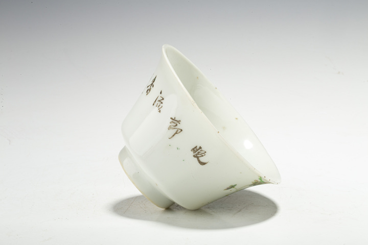 古玩陶瓷民國·粉彩花卉紋蓋碗
真品鑒賞圖