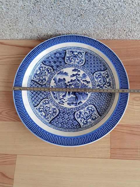 古玩陶瓷青花盤真品鑒賞圖