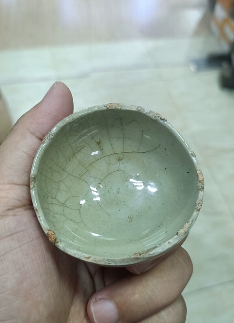 古玩陶瓷燈盞真品鑒賞圖