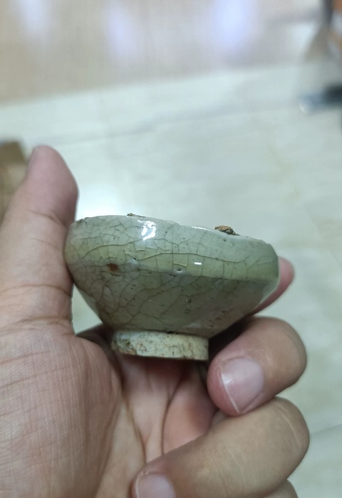 古玩陶瓷燈盞真品鑒賞圖