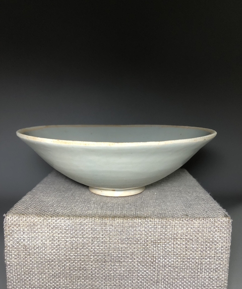 古玩陶瓷青白釉娃娃碗真品鑒賞圖