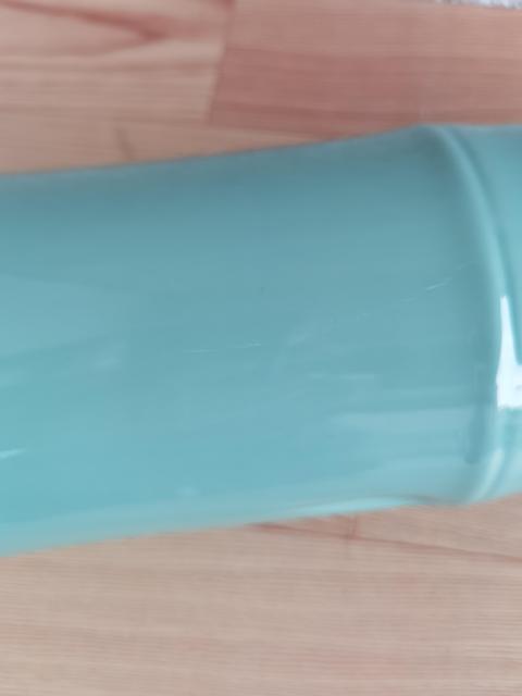 古玩陶瓷竹節型青釉筆筒拍賣,當前價格350元