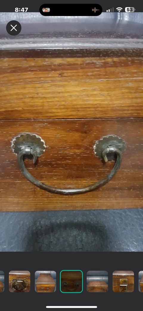 古玩雜項木盒真品鑒賞圖